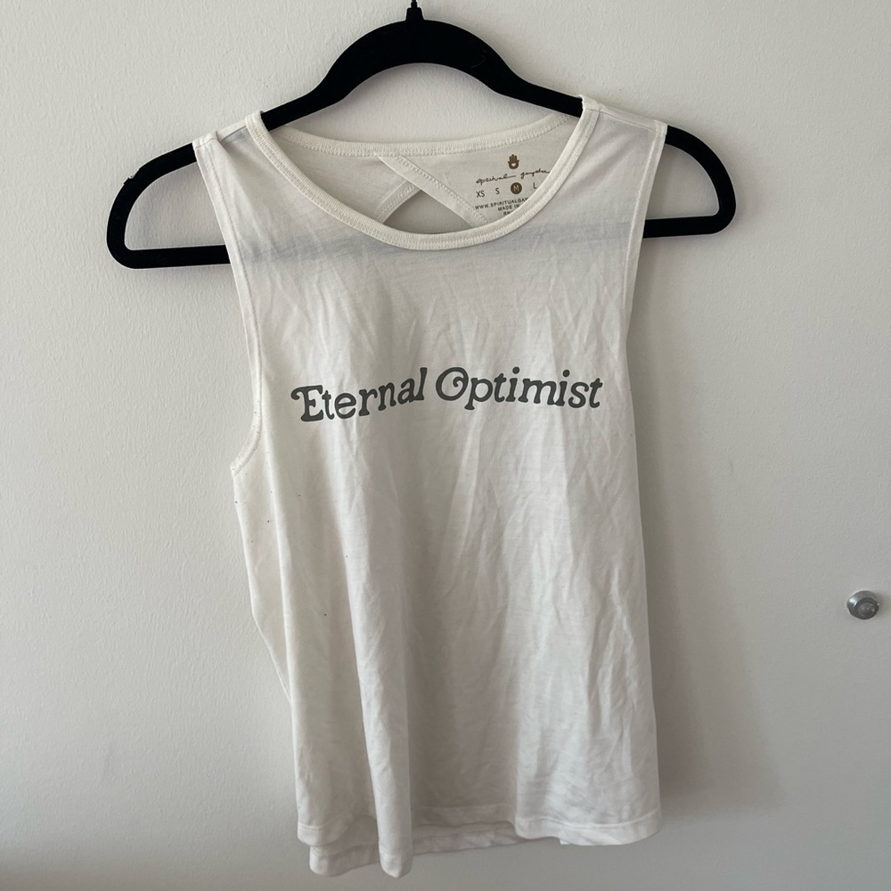 Spiritual Gangster White Tank